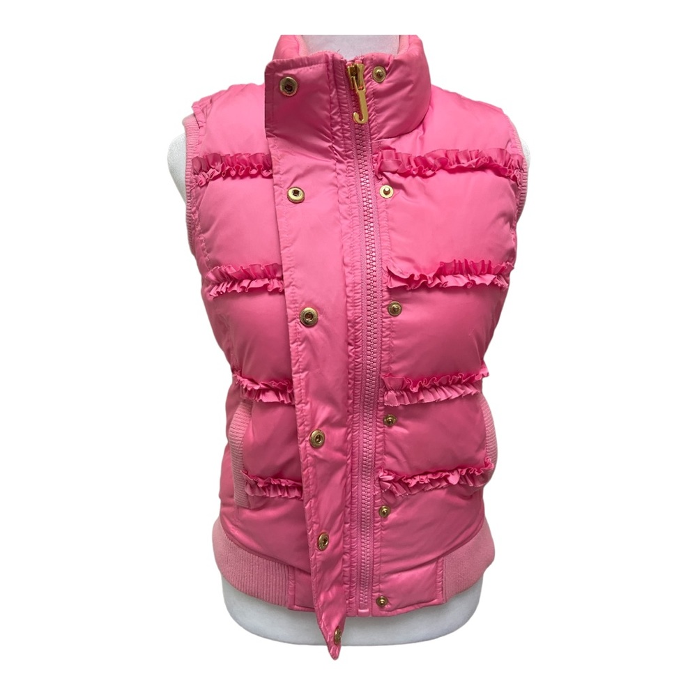 Juicy Couture Girls pink vest size 12 - Picture 5 of 8